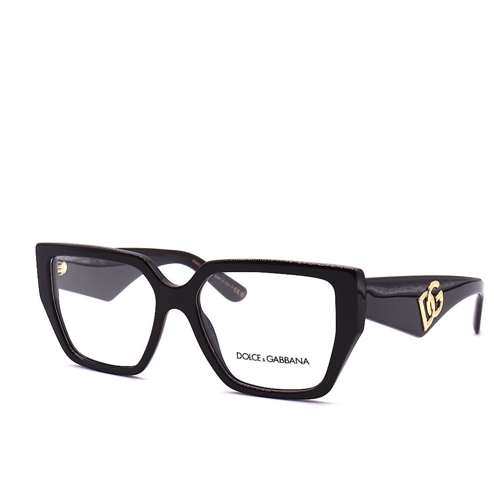 DOLCE&GABBANA DG3373 950 BLACK AUTHENTIC EYEGLASSES FRAME